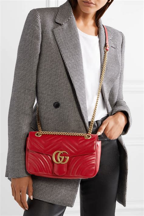 gucci red bags ebay|gucci red marmont bag small.